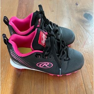 Rawlings softball cleats toddler 10